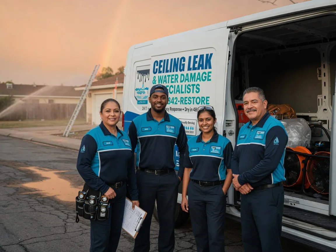 Ceiling Leak Cleanup company in Sun Prairie, WI